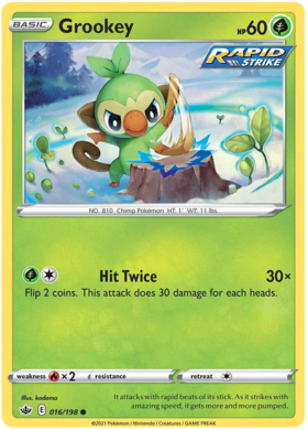 Grookey 16/198