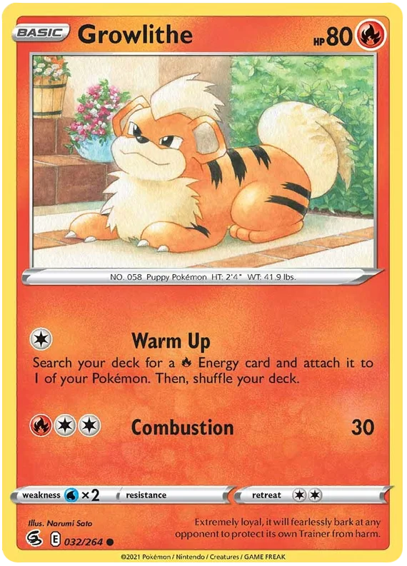 Growlithe 32/264
