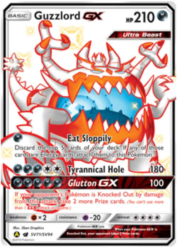 SV71/SV94 Guzzlord GX