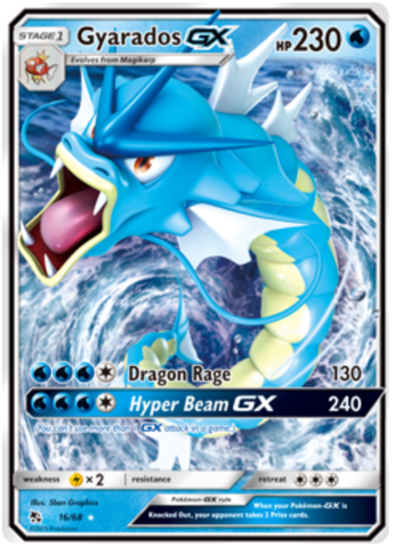 16/68 Gyarados GX