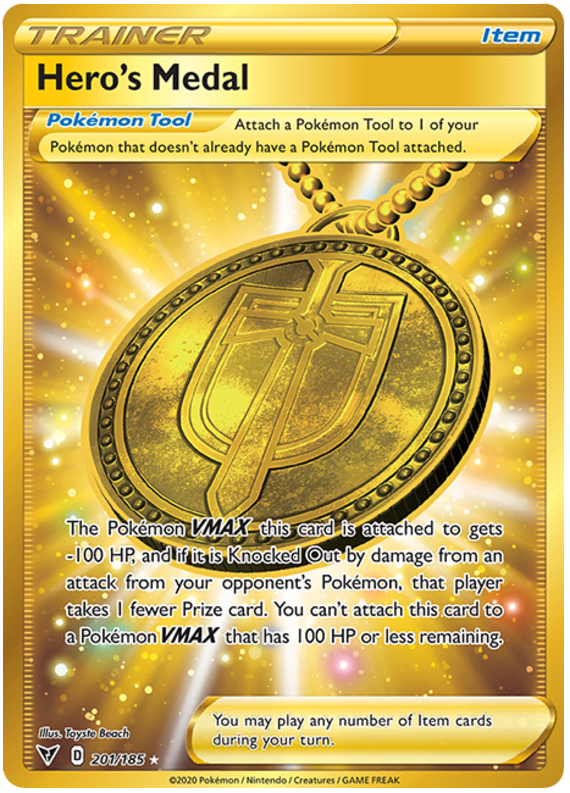 201/185 Hero's Medal