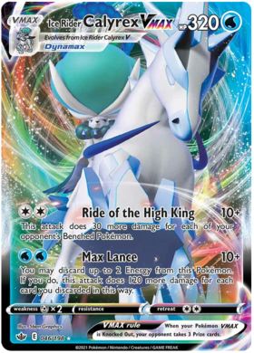 046/198 Ice Rider Calyrex VMAX