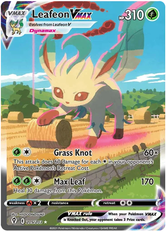 Leafeon VMAX - 205/203