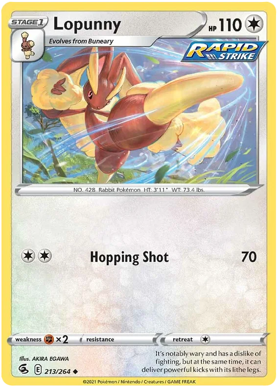 Lopunny 213/264