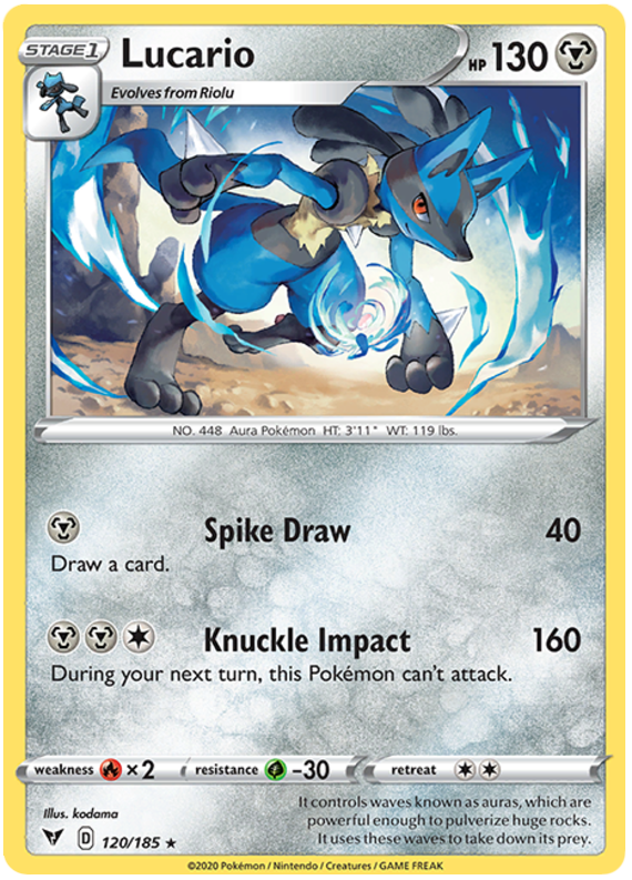 120/185 Lucario