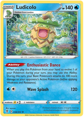 Ludicolo 034/203