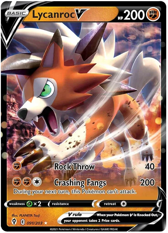 Lycanroc V - 091/203