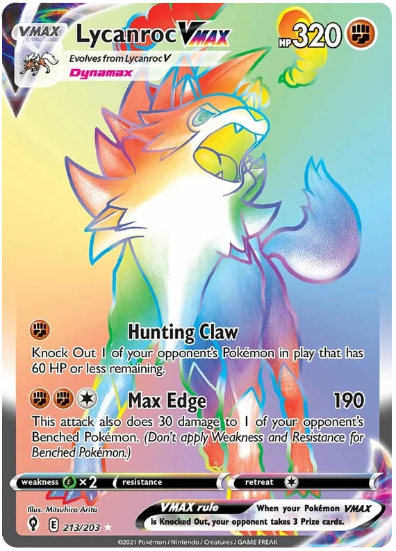Lycanroc VMAX 213/203