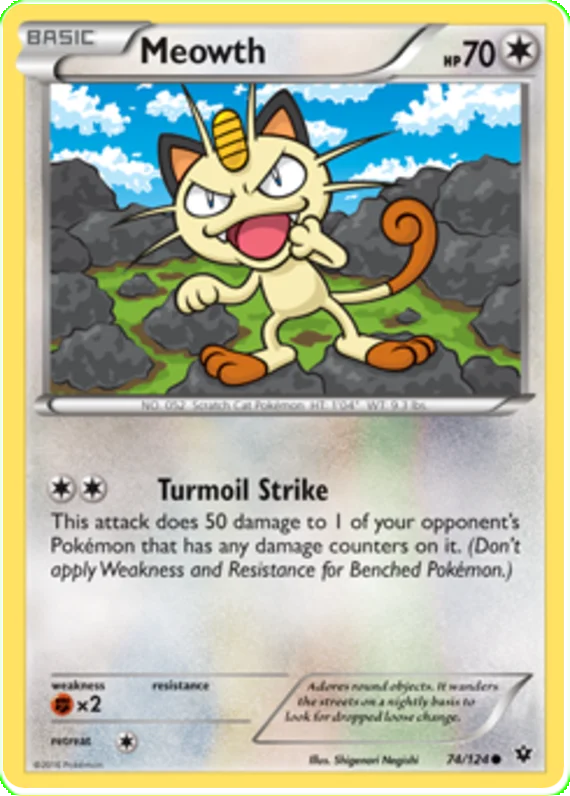 Meowth 74/124