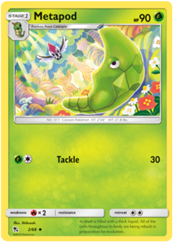 02/68 Metapod