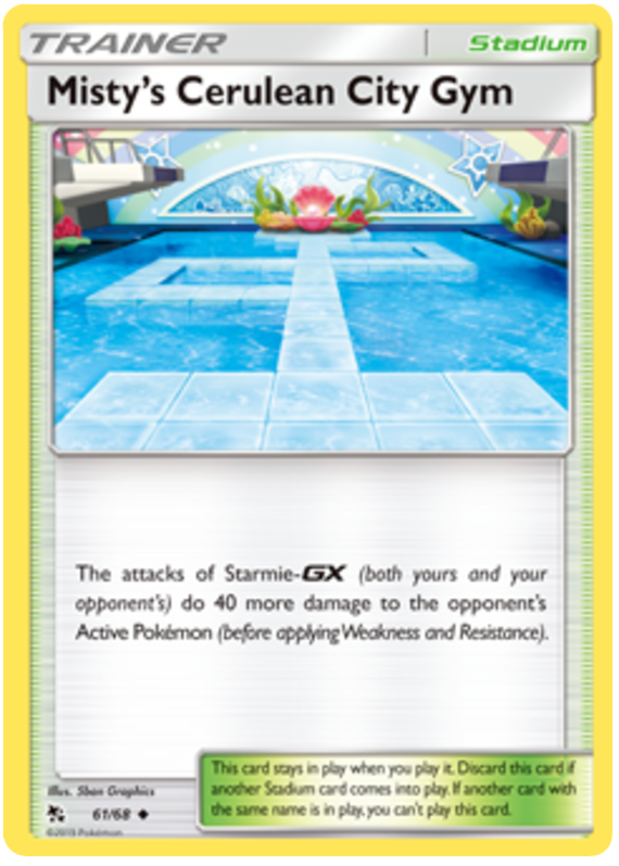 61/68 Misty's Cerulean City Gym