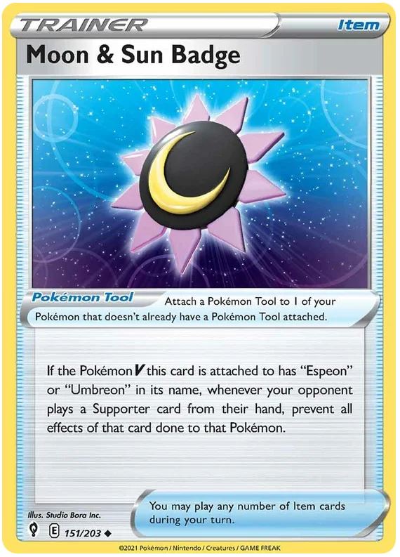 Moon & Sun Badge 151/203