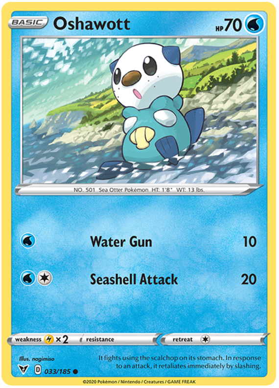 033/185 Oshawott