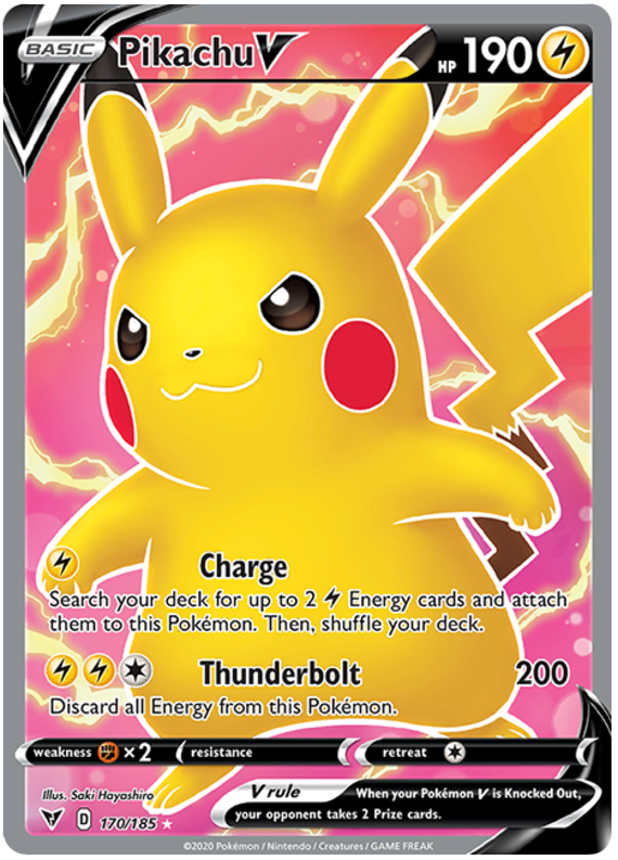 170/185 Pikachu V