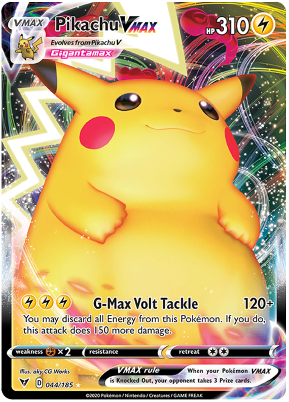044/185 Pikachu VMAX