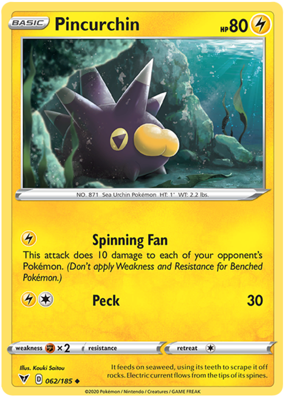 Pincurchin 062/185