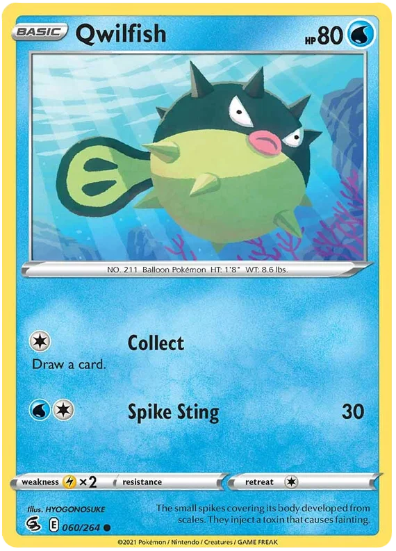 Qwilifish 60/264