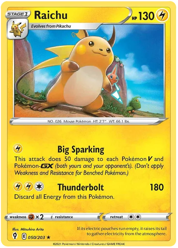 Raichu 050/203