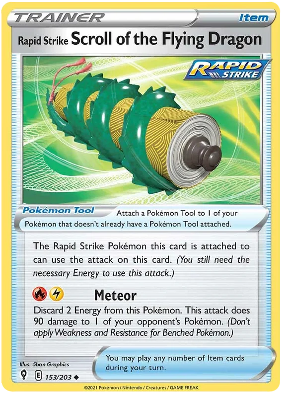 Rapid Strike Scroll of the Flying Dragon - 153/203