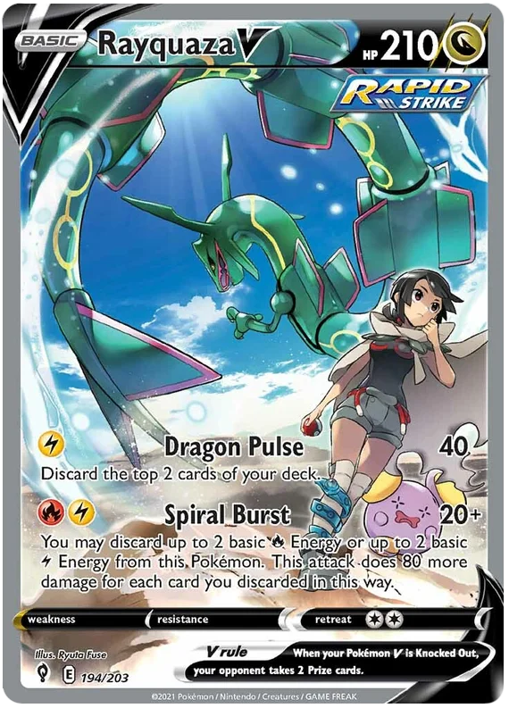 Rayquaza V 194/203