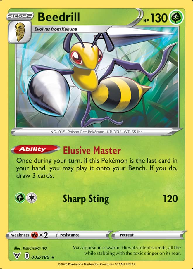 003/185 Beedrill