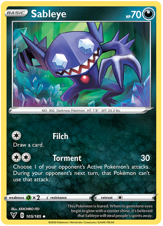 105/185 Sableye