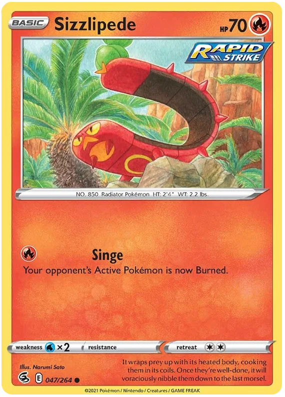 Sizzlipede 47/264