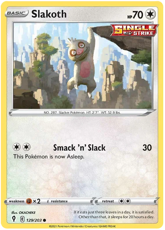 Slakoth 129/203