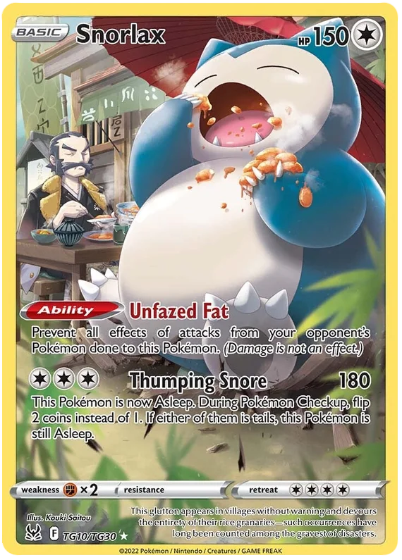 TG10/TG30 Snorlax