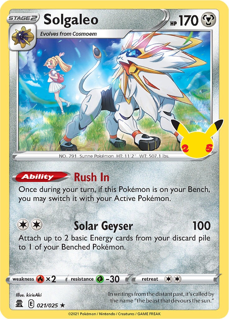 21/25 Solgaleo