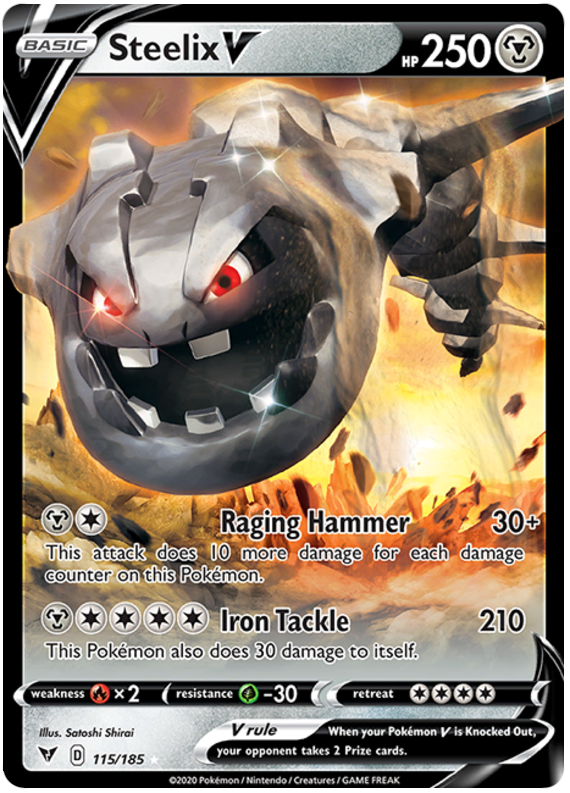 115/185 Steelix V