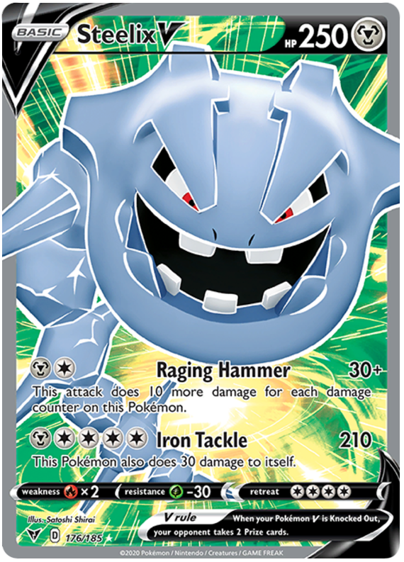 176/185 Steelix V