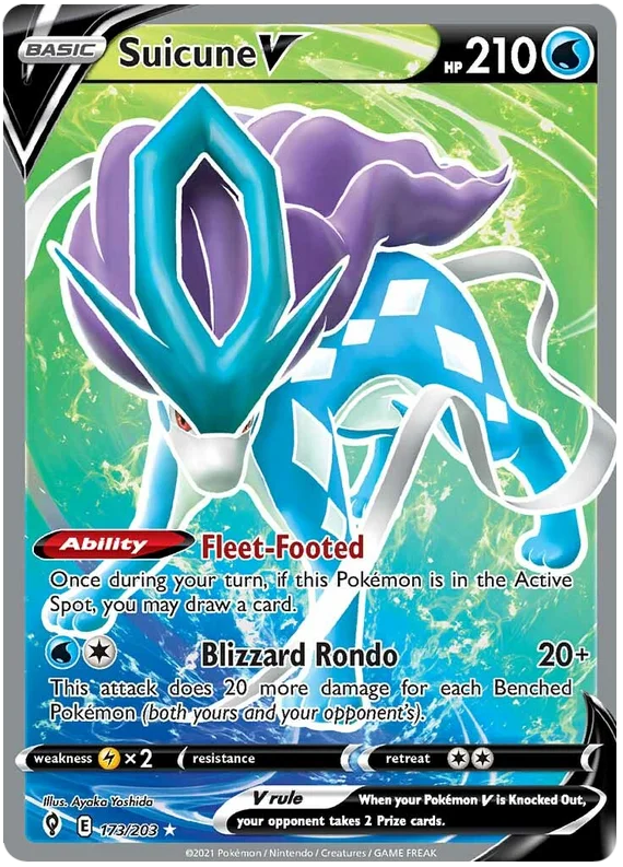 Suicune V - 173/203