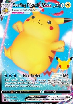 009/025 Surfing Pikachu VMAX