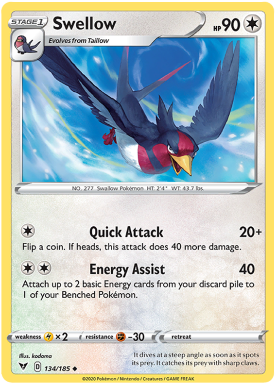 Swellow 134/185