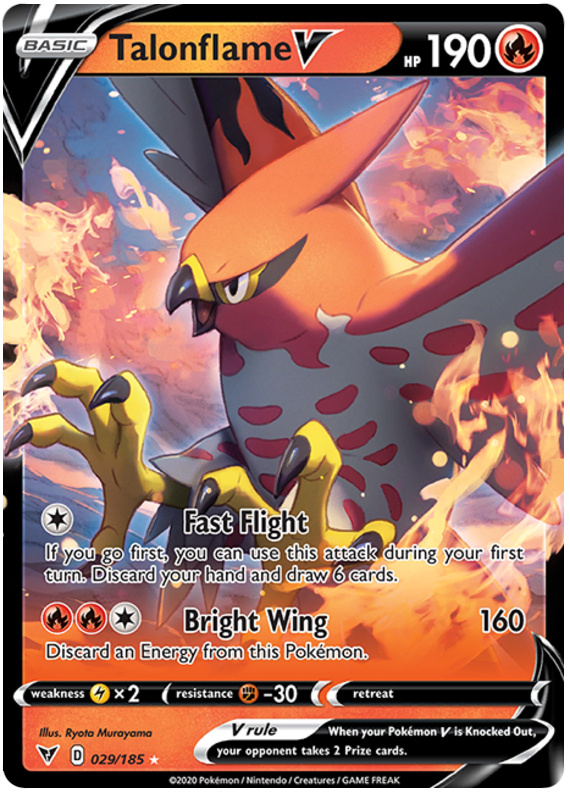 029/185 Talonflame V