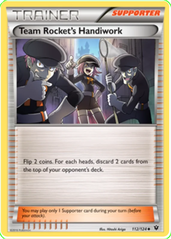 Team Rocket´s Handiword 112/124