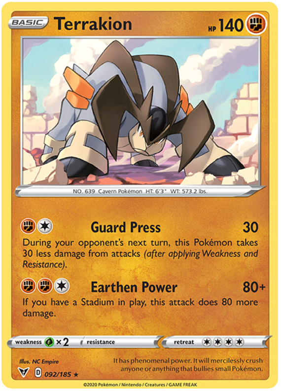 092/185 Terrakion