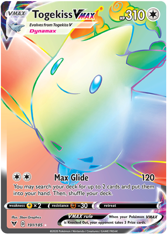 191/185 Togekiss VMAX