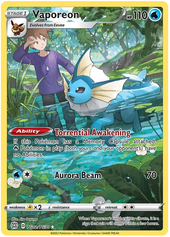 TG02/TG30 Vaporeon