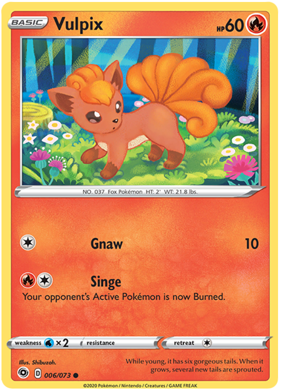 006/73 Vulpix
