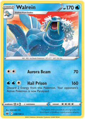 Walrein 39/198