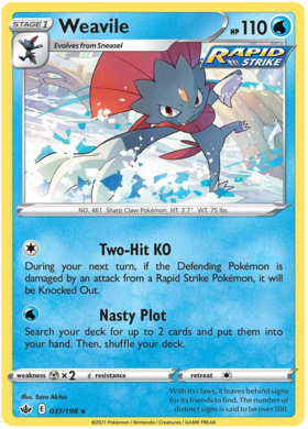 Weavile 31/198