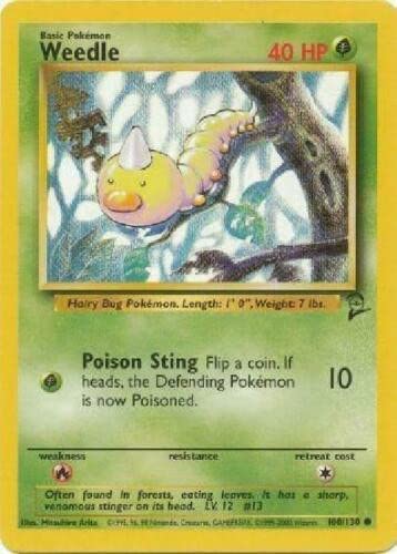 Weedle 100/130
