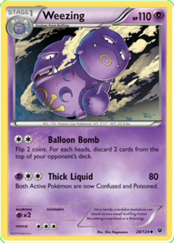 Weezing 28/124