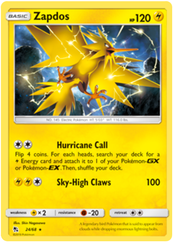 Zapdos 24/68
