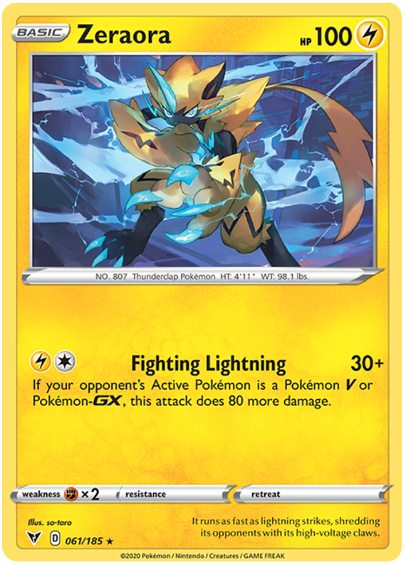 061/185 Zeraora