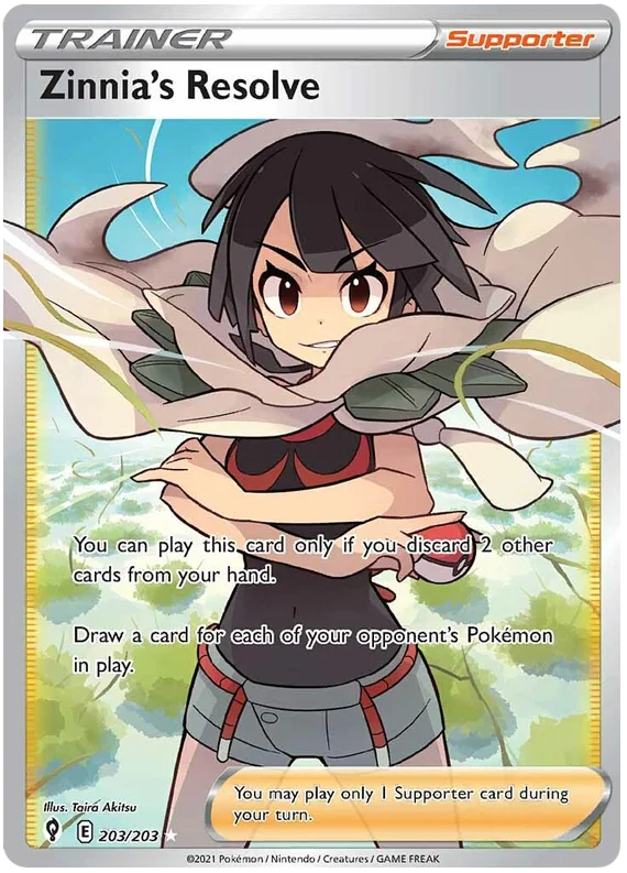 Zinnia´s Resolve 203/203