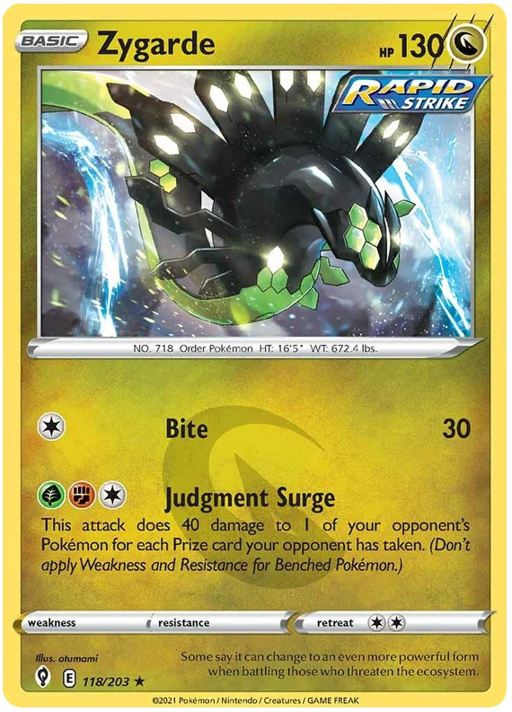 Zygarde 118/203